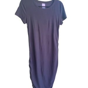 Casual Black T-Shirt Dress Women’s Small